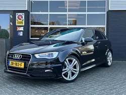 Zwart Gebruikt 2015 Audi A3 Sportback S-Line Hatchback | € 17.995 (Eerlijke prijs)