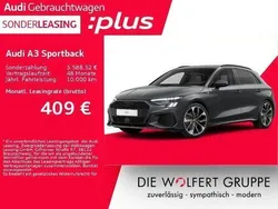 Grijs Gebruikt 2024 Audi A3 S-Line Hatchback | € 45.641