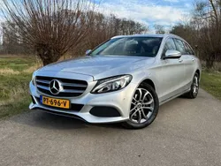 Grijs Gebruikt 2017 Mercedes C200 Premium Stationwagen | € 16.950 (Eerlijke prijs)