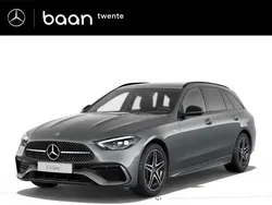Grijs Nieuw 2024 Mercedes C300e Business Stationwagen | € 62.109 (Goede deal)