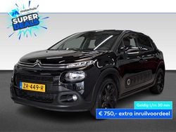 Zwart Gebruikt 2019 Citroën C3 PureTech Hatchback | € 10.790 (Eerlijke prijs)