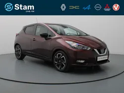 Rood Gebruikt 2021 Nissan Micra Hatchback | € 14.290 (Eerlijke prijs)