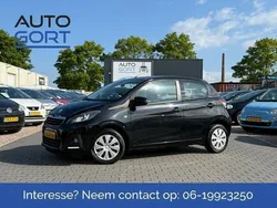 Zwart Gebruikt 2014 Peugeot 108 Active Hatchback | € 4.995 (Eerlijke prijs)