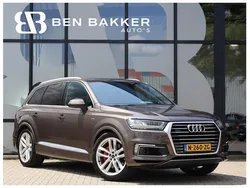 Bruin, metallic lak Gebruikt 2017 Audi Q7 Sport SUV | € 32.900