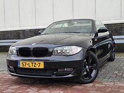 Zwart (metallic) Gebruikt 2010 BMW 118 Cabriolet Executive Cabriolet | € 4.445 (Super prijs)