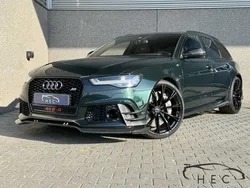 Groen, metallic lak Gebruikt 2017 Audi RS6 Exclusive Stationwagen | € 87.950
