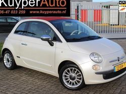 Wit, metallic lak Gebruikt 2012 Fiat 500C Lounge Cabriolet | € 6.850 (Eerlijke prijs)