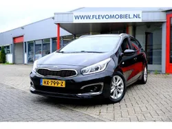 Zwart Gebruikt 2016 Kia Ceed First Edition Stationwagen | € 8.750 (Super prijs)