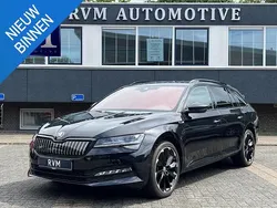 Zwart Gebruikt 2022 Skoda Superb Business Line Stationwagen | € 32.899 (Duur)