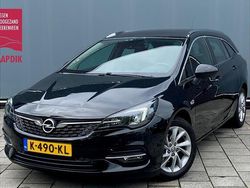 Zwart Gebruikt 2021 Opel Astra Elegance Stationwagen | € 10.899 (Eerlijke prijs)