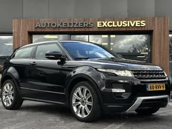 Zwart, metallic lak Gebruikt 2011 Land Rover Range Rover evoque Prestige Coupé | € 18.900 (Duur)