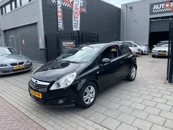 Zwart Gebruikt 2008 Opel Corsa Enjoy Hatchback | € 1.999 (Eerlijke prijs)