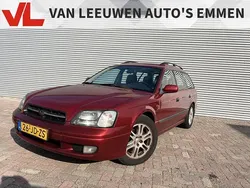 Rood, metallic lak Gebruikt 2002 Subaru Legacy Stationwagen | € 3.248
