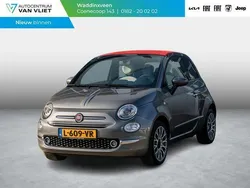 Grijs Gebruikt 2020 Fiat 500C Lounge Cabriolet | € 14.990 (Eerlijke prijs)