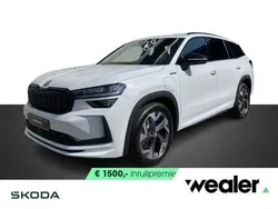Wit Nieuw 2025 Skoda Kodiaq Business Line SUV | € 55.490 (Eerlijke prijs)