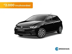 Zwart Nieuw 2025 VW Polo Edition Hatchback | € 26.000 (Super prijs)