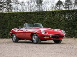 Rood Gebruikt 1970 Jaguar E-Type Cabriolet | € 143.386