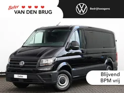 Zwart Nieuw 2024 VW Crafter Trendline Van | € 42.995 (Goede deal)