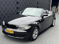 Zwart, metallic lak Gebruikt 2008 BMW 120 Cabriolet Executive Cabriolet | € 6.950 (Duur)