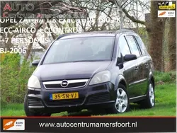 Zwart Gebruikt 2006 Opel Zafira Executive MPV | € 2.949 (Duur)