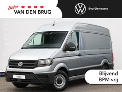 Zwart Nieuw 2024 VW Crafter Trendline Van | € 35.995