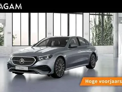 Zilver, metallic lak Nieuw 2024 Mercedes E450 AMG line Sedan | € 121.500