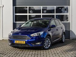 Blauw Gebruikt 2015 Ford Focus Titanium Stationwagen | € 8.950 (Eerlijke prijs)