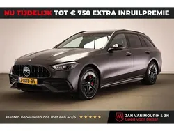 Grijs Gebruikt 2024 Mercedes C300e AMG line Stationwagen | € 51.900 (Eerlijke prijs)