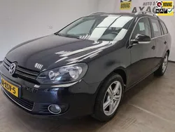 Zwart Gebruikt 2012 VW Golf VII Highline Stationwagen | € 7.495 (Goede deal)