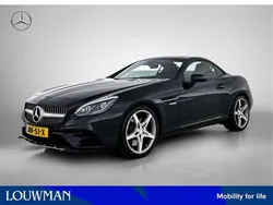 Donker 197 obsidiaanzwart Gebruikt 2018 Mercedes SLC180 Sport Edition Cabriolet | € 35.950