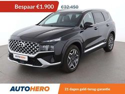 Zwart Gebruikt 2021 Hyundai Santa Fe Prime SUV | € 30.749 (Eerlijke prijs)