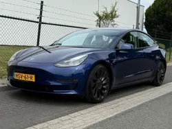 Blauw Gebruikt 2021 Tesla Model 3 Performance Sedan | € 28.495 (Super prijs)