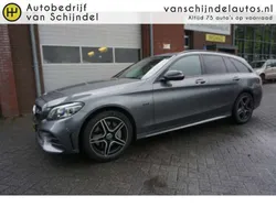 Grijs Gebruikt 2021 Mercedes C300e Business Stationwagen | € 26.945 (Super prijs)