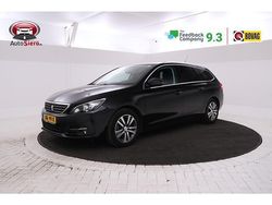 Zwart Gebruikt 2020 Peugeot 308 SW Allure Stationwagen | € 15.995