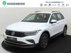 Wit Gebruikt 2022 VW Tiguan Life SUV | € 30.750 (Super prijs)