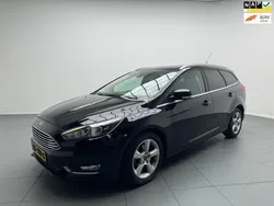 Zwart Gebruikt 2016 Ford Focus Titanium Stationwagen | € 10.450