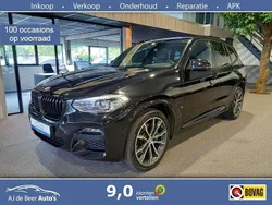 Zwart, metallic lak Gebruikt 2021 BMW X3 Executive SUV | € 40.990