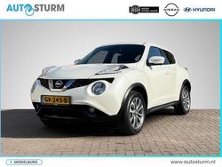 Wit, metallic lak Gebruikt 2015 Nissan Juke S SUV | € 10.995 (Eerlijke prijs)