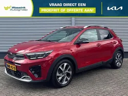 Rood, metallic lak Gebruikt 2021 Kia Stonic SUV | € 23.690 (Iets duurder)