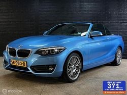 Blauw Gebruikt 2018 BMW 218 Executive Cabriolet | € 22.900 (Goede deal)