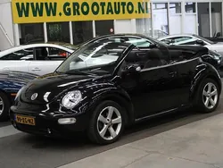 Zwart Gebruikt 2003 VW Beetle Highline Cabriolet | € 2.944 (Super prijs)