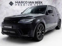 Santorini black (zwart metallic) Gebruikt 2018 Land Rover Range Rover Sport Autobiography Dynamic SUV | € 62.850