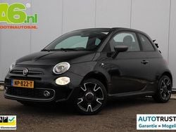 Zwart Gebruikt 2017 Fiat 500C Sport Cabriolet | € 10.900 (Eerlijke prijs)