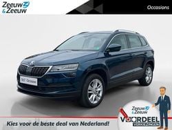 Lava blue metallic (blauw metallic) Gebruikt 2020 Skoda Karoq Business Line SUV | € 25.945 (Goede deal)