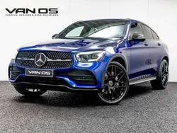 Blauw, metallic lak Gebruikt 2020 Mercedes GLC300 Coupé | € 49.995
