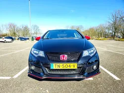 Zwart Gebruikt 2015 Honda Civic Elegance Hatchback | € 18.000
