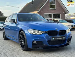 Blauw, metallic lak Gebruikt 2014 BMW 316 Executive Stationwagen | € 17.950 (Duur)