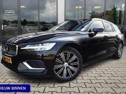Zwart Gebruikt 2021 Volvo V60 Inscription Stationwagen | € 29.900 (Super prijs)
