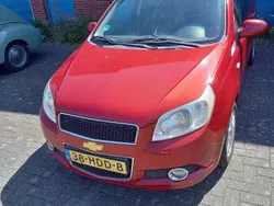Rood Gebruikt 2008 Chevrolet Aveo LS Hatchback | € 1.925 (Eerlijke prijs)