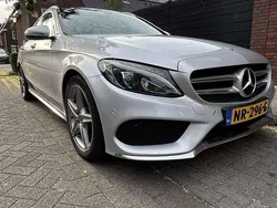 Grijs Gebruikt 2017 Mercedes C180 AMG Stationwagen | € 16.999 (Super prijs)